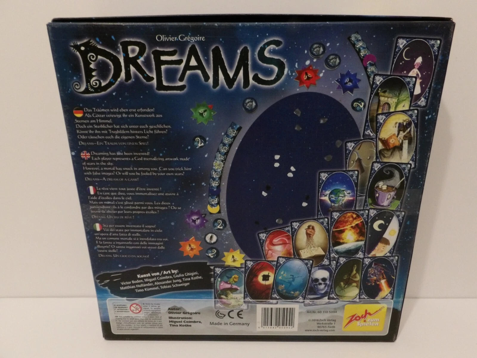Zoch Spielen - Dreams - Olivier Grégoire - Box Opened image 5