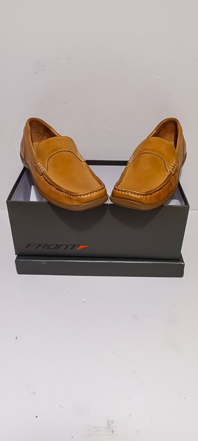 Front - Roadster - Mens Shoes - Tan - Brand New - 7/41, Tan image