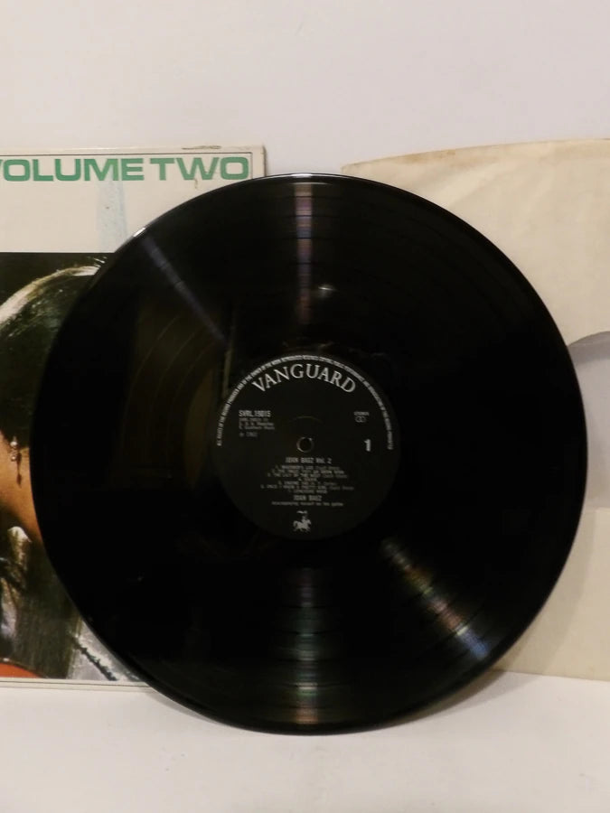 Joan Baez - Joan Baez Vol. 2 - Vanguard - LP - Import - Great Condition image 3