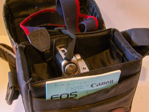Canon EOS 500N 35mm SLR Camera and Carrry Bag - Lowepro Bag image 1