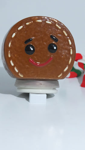 Ginger Bread Man Cookie Jar With Scarf image 4