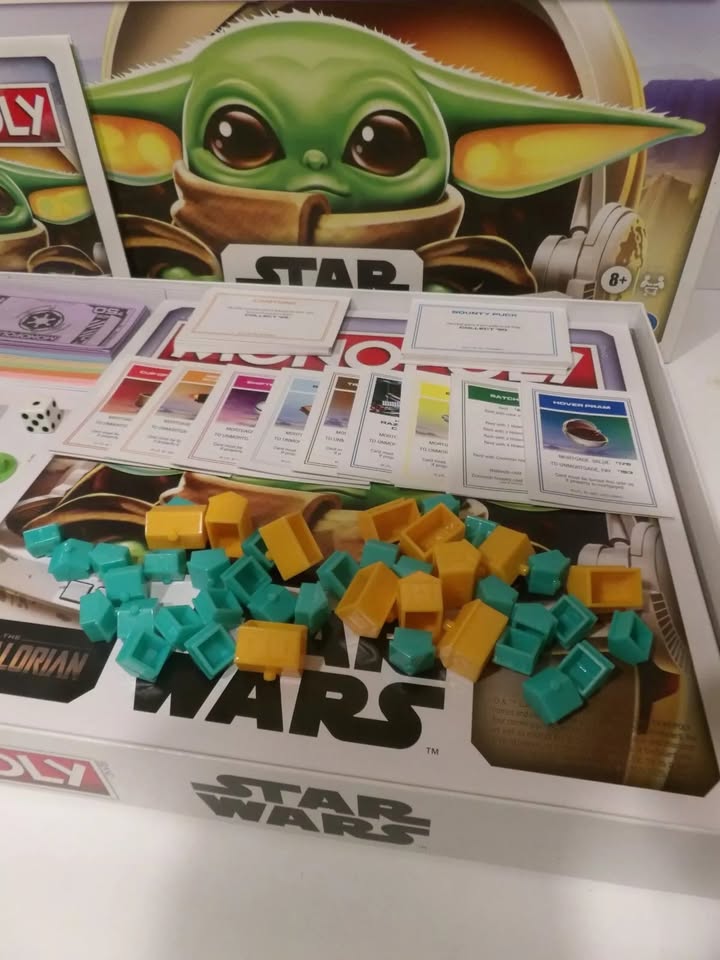 Star Wars Mandalorian Monopoly Board Game - Hasbro - Christmas Family Fun image 7