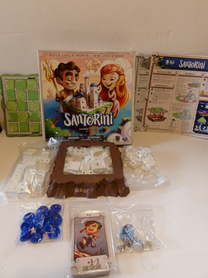 Santorini - Spin Master - Build Like A Mortal, Win Link A God - 2016 - Gord! - As New Condition image 7