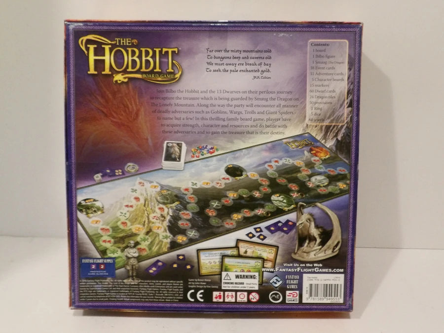 J. R. R. Tolkien - The Hobbit - Reiner Knizia - 2–5 Players - 30–45 Min - 2010 - Great Condition image 1