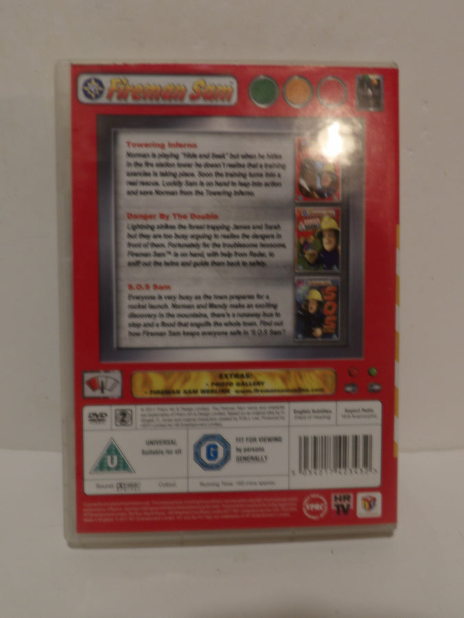 Fireman Sam | Triple Pack DVD | 2011 | Fireman Sam | Certified U | 3 Discs | Amazing Value image 1
