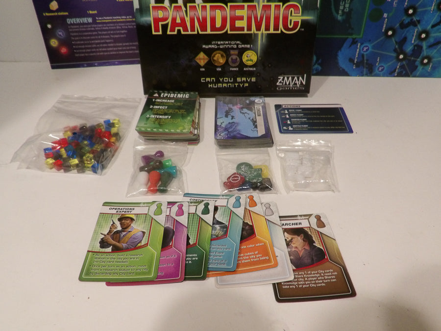 Pandemic 2013 Board Game 2nd Edition With Characters - Great As New Condition image 5