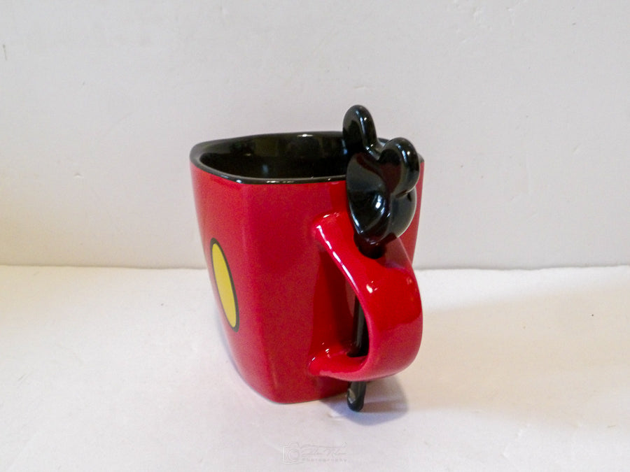Disney - Mickey Mouse Shorts - 11oz Mug with Spoon - Unused Condition image 4