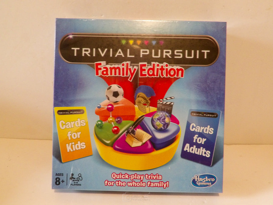 Trivial Pursuit - Family Edition - Board Game - 2014 - Brand New Sealed image 0