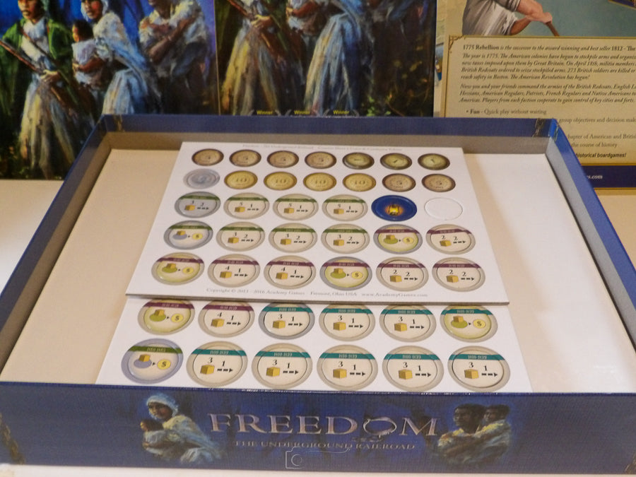 Freedom - The Underground Railroad - 2014 - Brian Mayer - Academy Games - As New Condition image 10