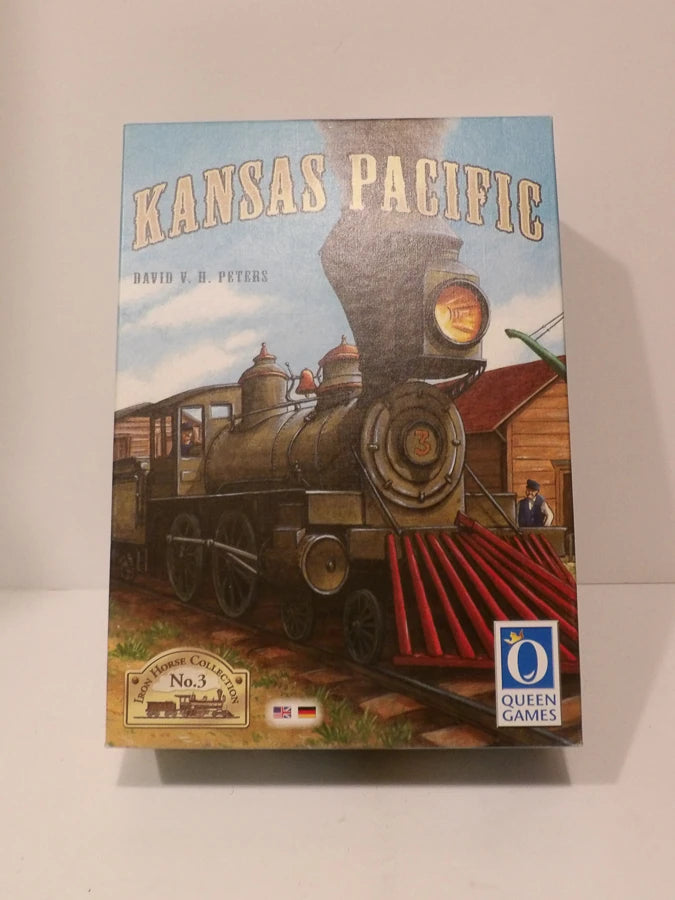 Winsome Games - Kansas Pacific - John Bohrer - Tactical train game - Great Condition image 0