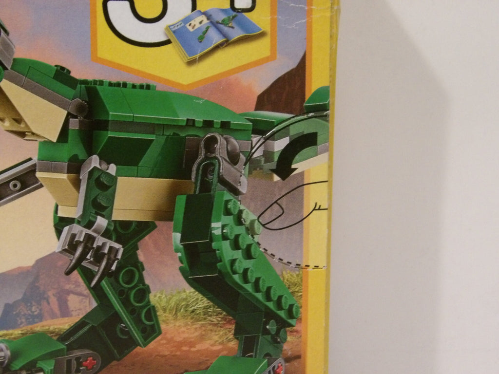 LEGO CREATOR: Mighty Dinosaurs 31058 - T. rex, Triceratops, Pterodactyl, Brand New Sealed image 2