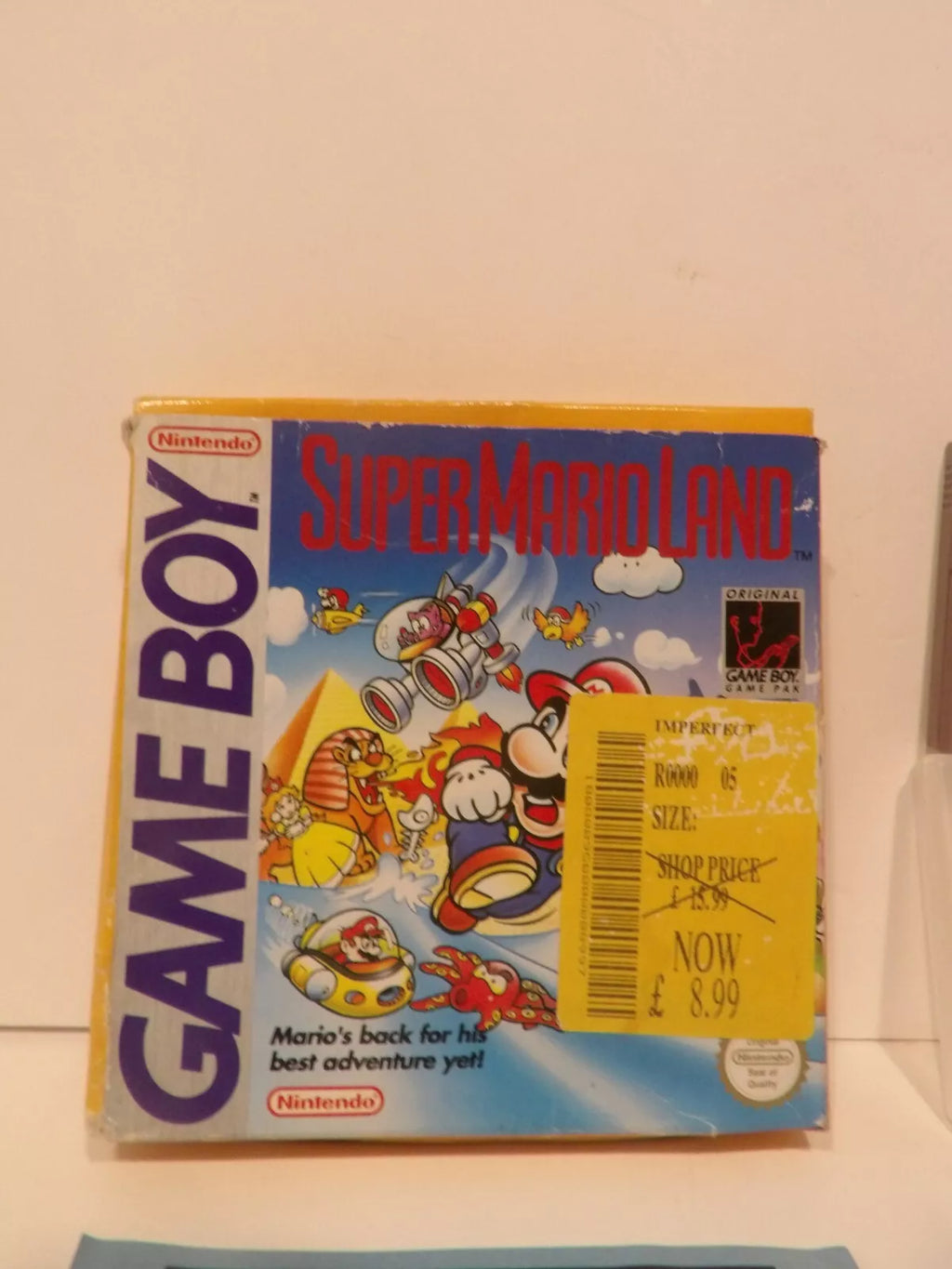 Super Mario Land Nintendo Gameboy Game Boy - Box/ Manual/ Cart- Tested Working image 12