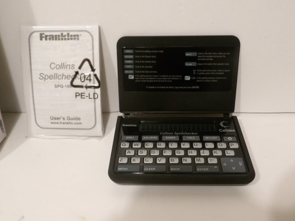 Franklin Collins SPQ-109 Pocket Spellchecker - Box Open - Brand New In Box image 1