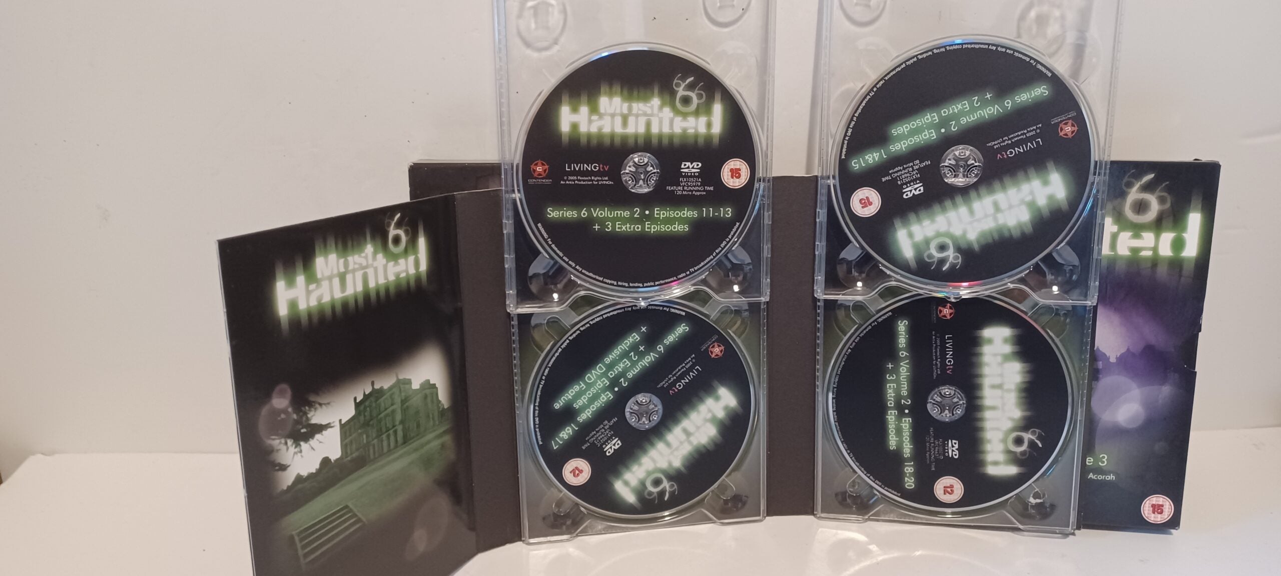 Most Haunted | Series 6 | Volumes 1,2 & 3 | Yvette Fielding | DVD Boxsets | Retail Condition image 6