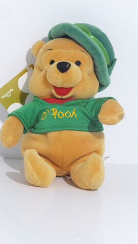 Disney St Patrick's Pooh Plush image 3