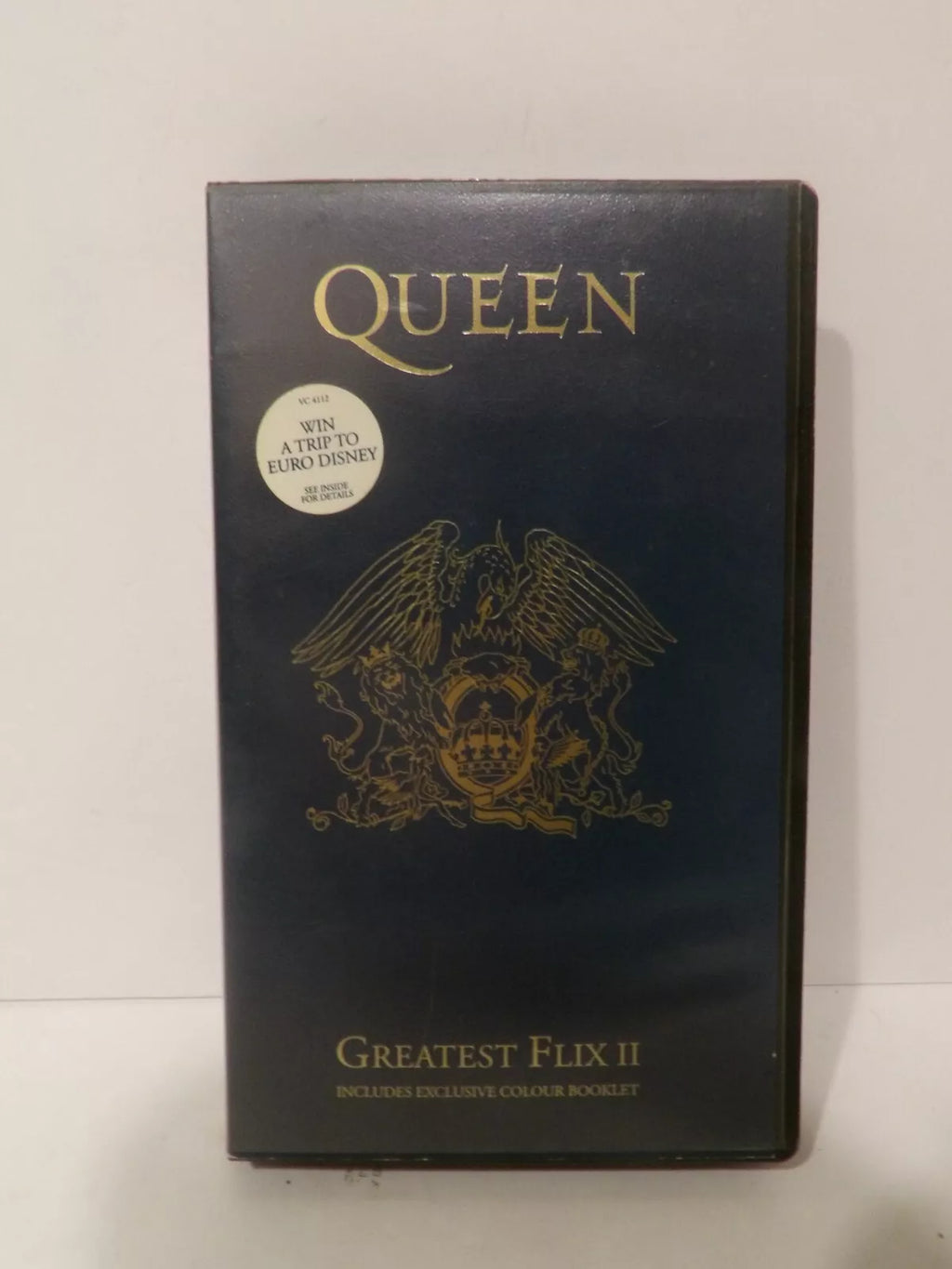 Queen Greatest Flix II 2 VHS Video Cassette & Booklets, Fanclub image 3