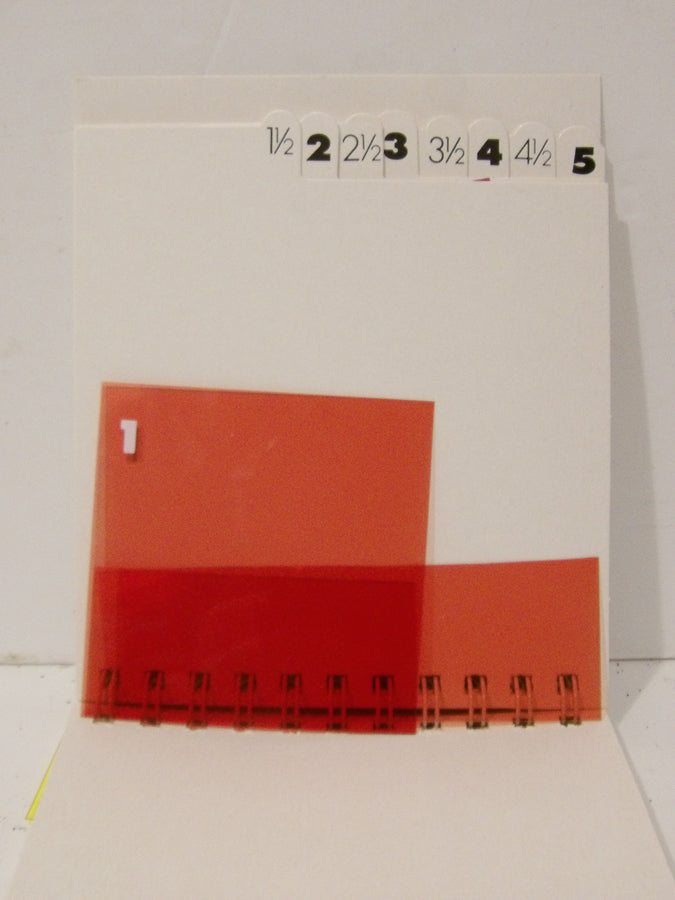 Ilford Multigrade 8.9 x 8.9cm / 3½x3½in 12 Piece Filter Set image 9