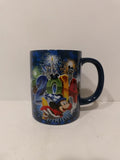 Disneyland Resort - Blue - 2014 - Mug - Fantasia Mickey - Mickey's Wheel & Castle - Perfect Condition image 0