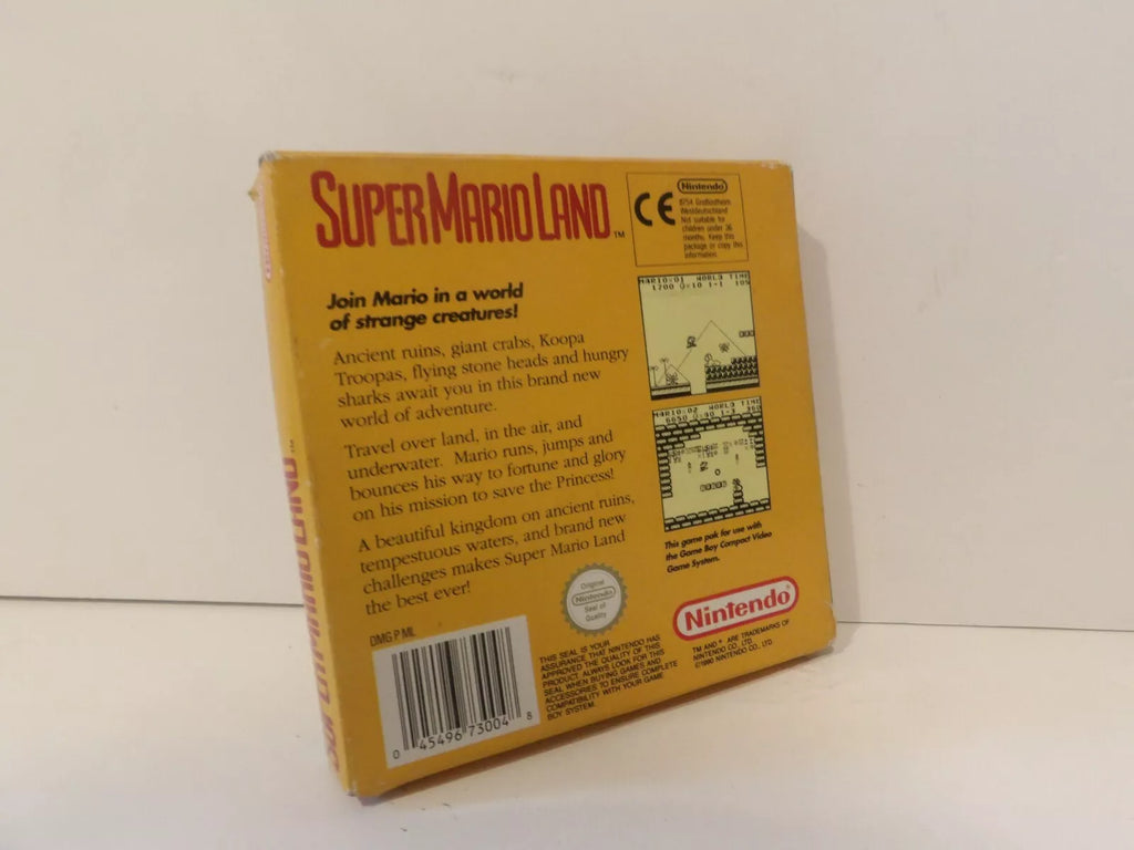 Super Mario Land Nintendo Gameboy Game Boy - Box/ Manual/ Cart- Tested Working image 6