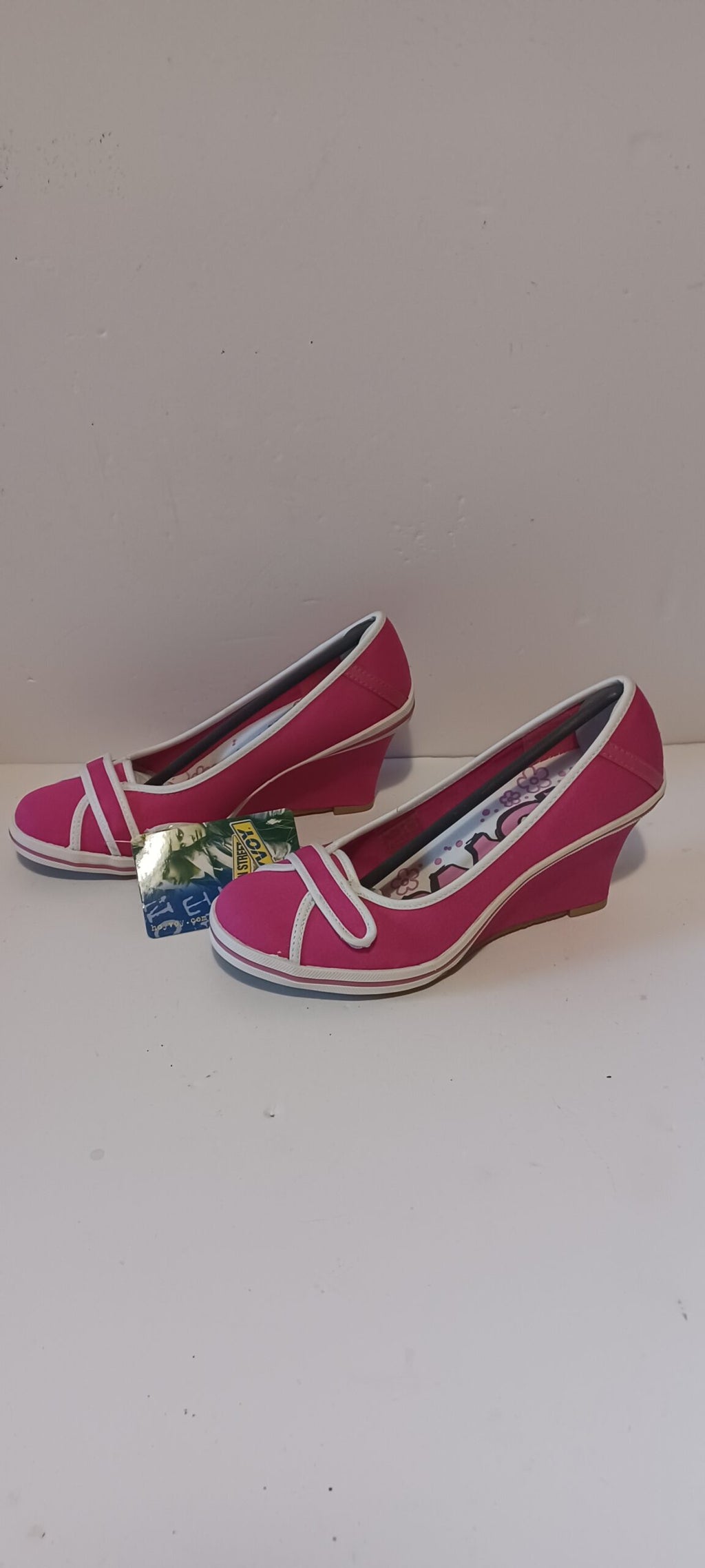 Hoyvoy - Lona - Wedge Heels - Strapless - Pink - Brand New image 7