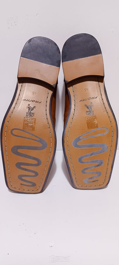 Front - Keysoe - Mens Shoe - Tan - Brand New image 5