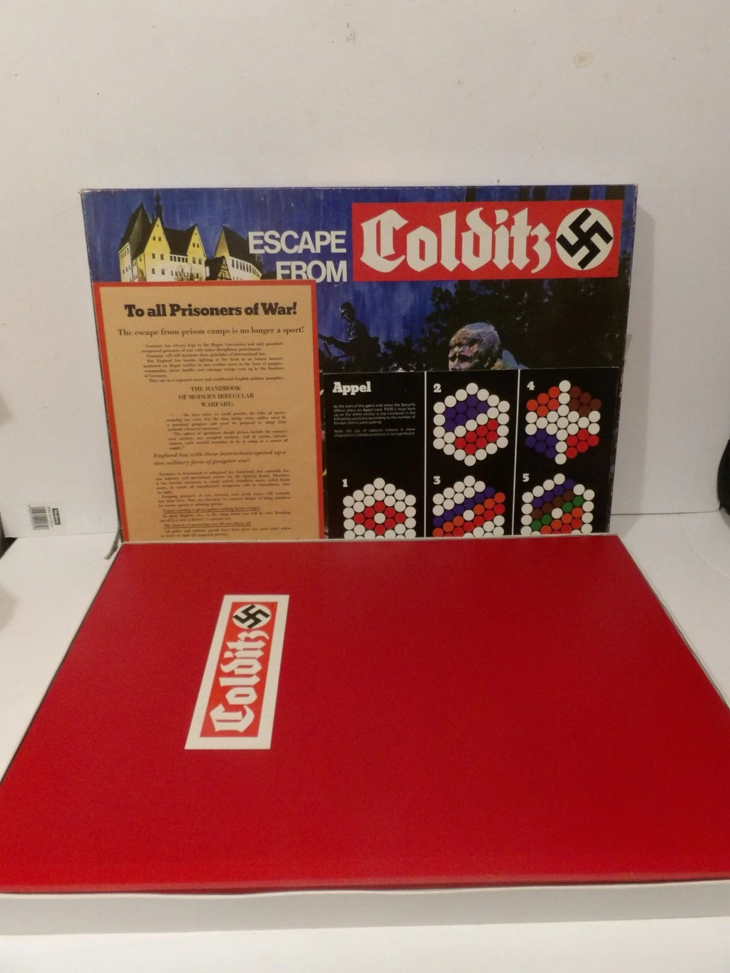 Escape From Colditz 1970's Strategy WW2 Vintage Parker Board Game image 7