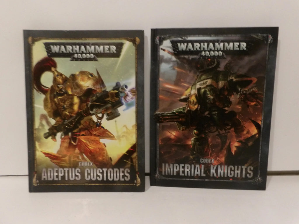 Warhammer - Codex: Dark Angels - Space Wolves - Adeptus Custodes - Imperial Knights - Pullout - 40K - Games Workshop - As New Condition image 4