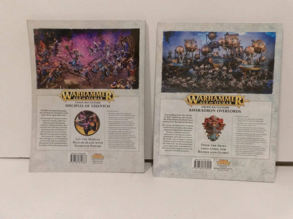 Warhammer - Warcry - Space Wolves - Age of Sigmar - Disciples of Tzeentch - Hardback - 40K - Games Workshop - As New Condition image 4