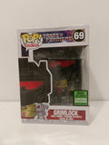 Funko POP! Retro Toys - The Transformers - Grimlock 2021 ECCC Shared Exclusive - Collectable Vinyl Figure - #69 - Brand New Sealed image 0