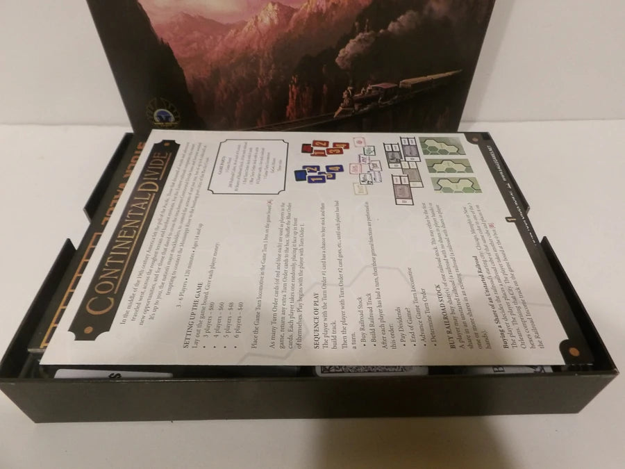Eagle-Gryphon Games - Continental Divide - 2013 - John Bohrer - Great Condition image 2