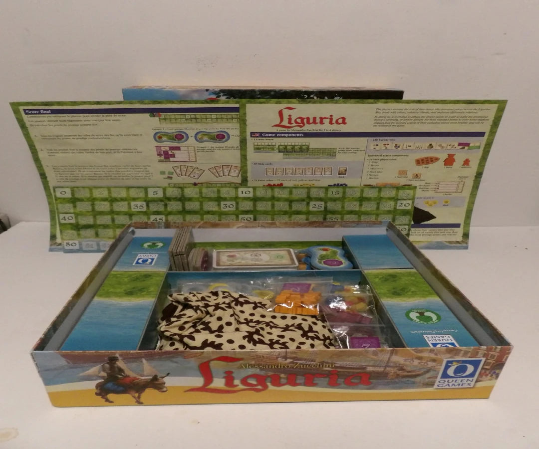 Liguria - Board Game - Queen Games - 2015 - Like New image 3