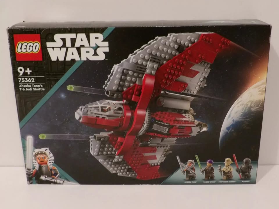 Lego - Star Wars - 75362 - Ahsoka Tano's T-6 Jedi Shuttle - Box Opened Ship Only image 1