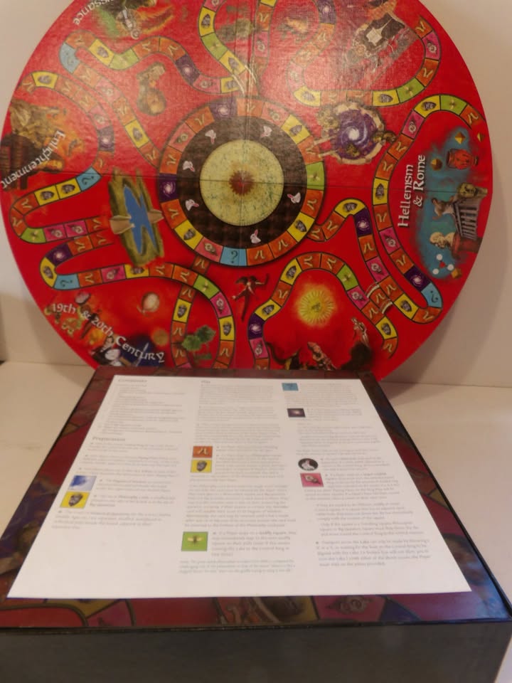 SOPHIE'S WORLD - THE BOARD GAME by Orion - 1998 - Jostein Gaarder - Complete image 3