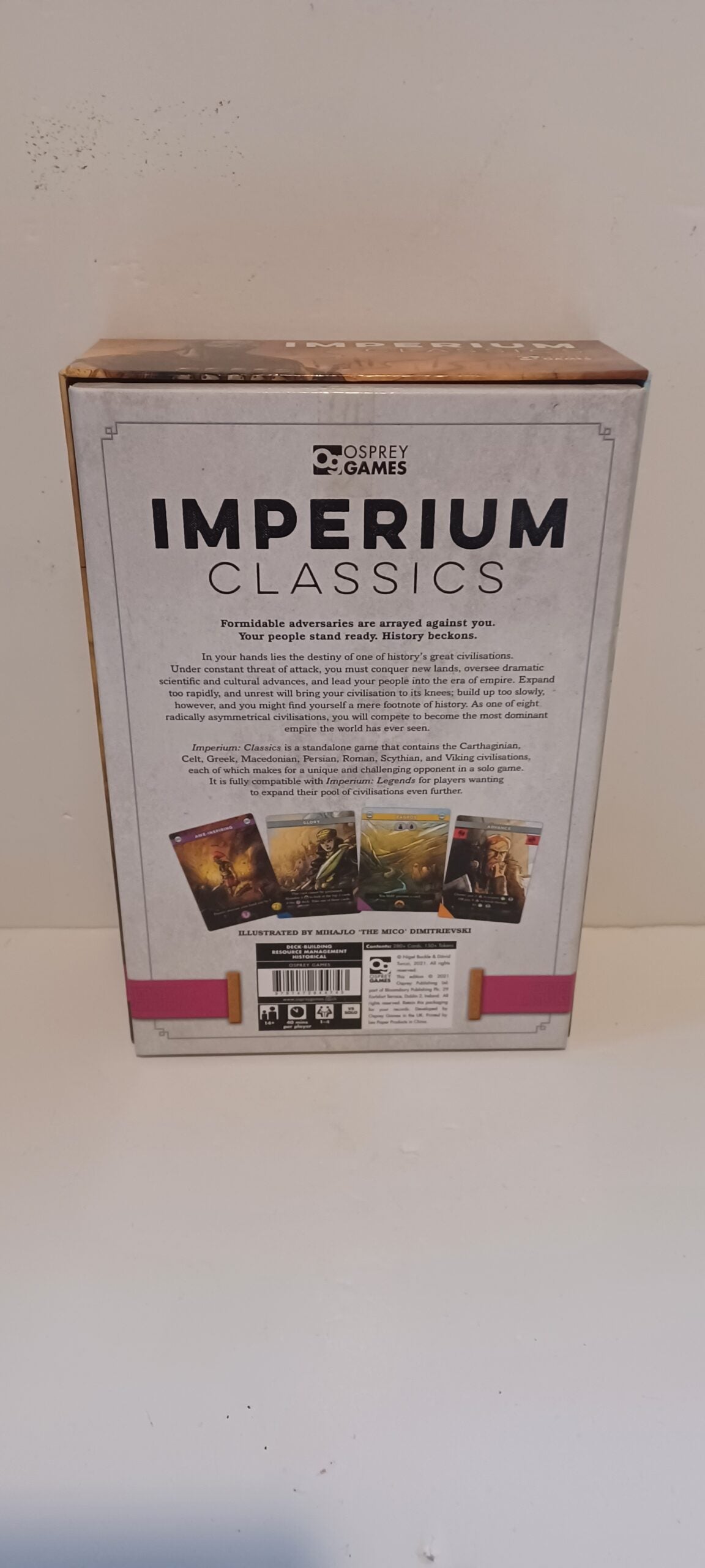 Imperium Classics | Board Game | Nigel Buckle | Dávid Turczi | Retail Condition | Osprey Games image 5