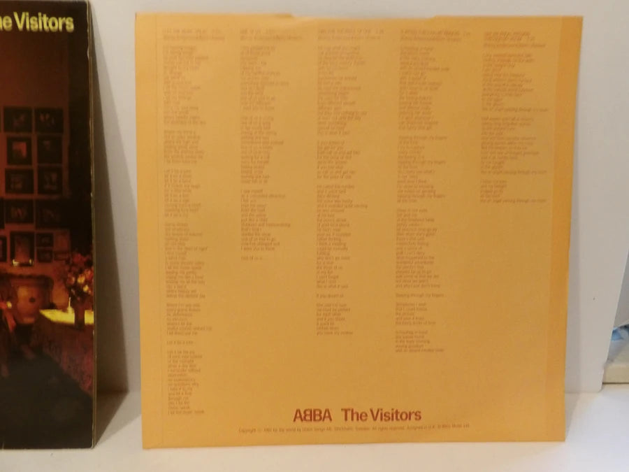 Abba - The Visitors - Vinyl - LP - Album - Ace Records - Original Recording - 1981 - EPC10032 - Great Condition image 2