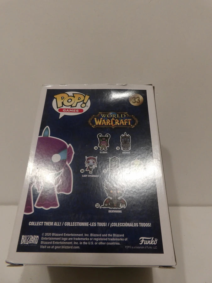Funko Pop! - Games - No 33 - World of Warcraft - Murloc - Blizzard 30th Anniversary Spectral Murloc - Brand New Sealed image 1