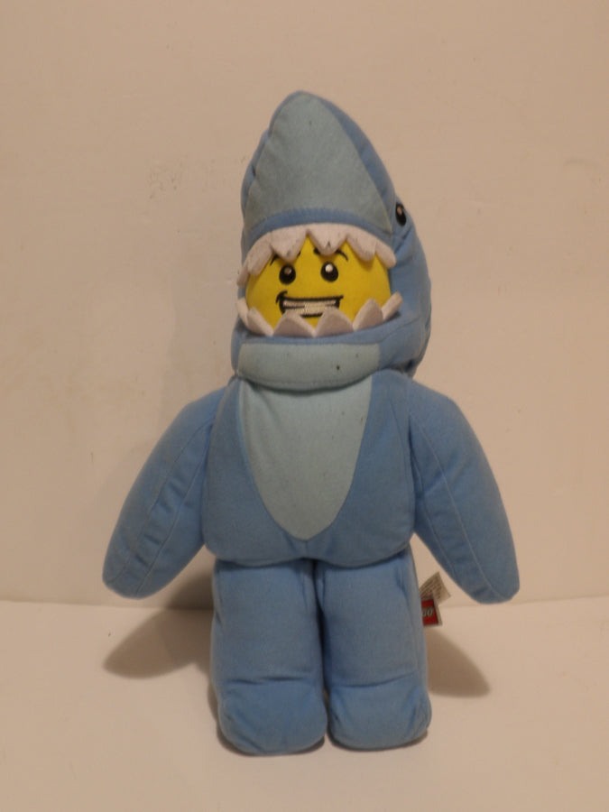 Lego | Shark Suit Guy | Plush | Soft Plush | Toy | Minifigure | 14" | Series 15 | Official image 0