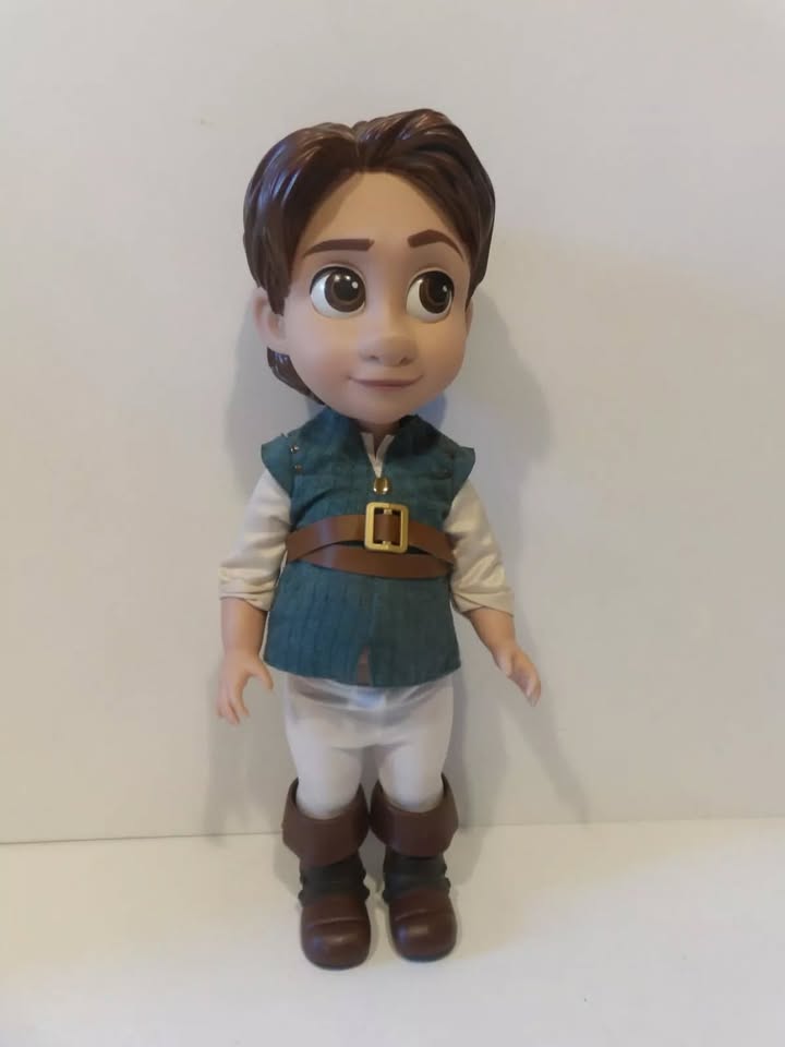 Disney Store Animators Collection Flynn Rider Tangled Rapunzel Mini Doll 5" image 0
