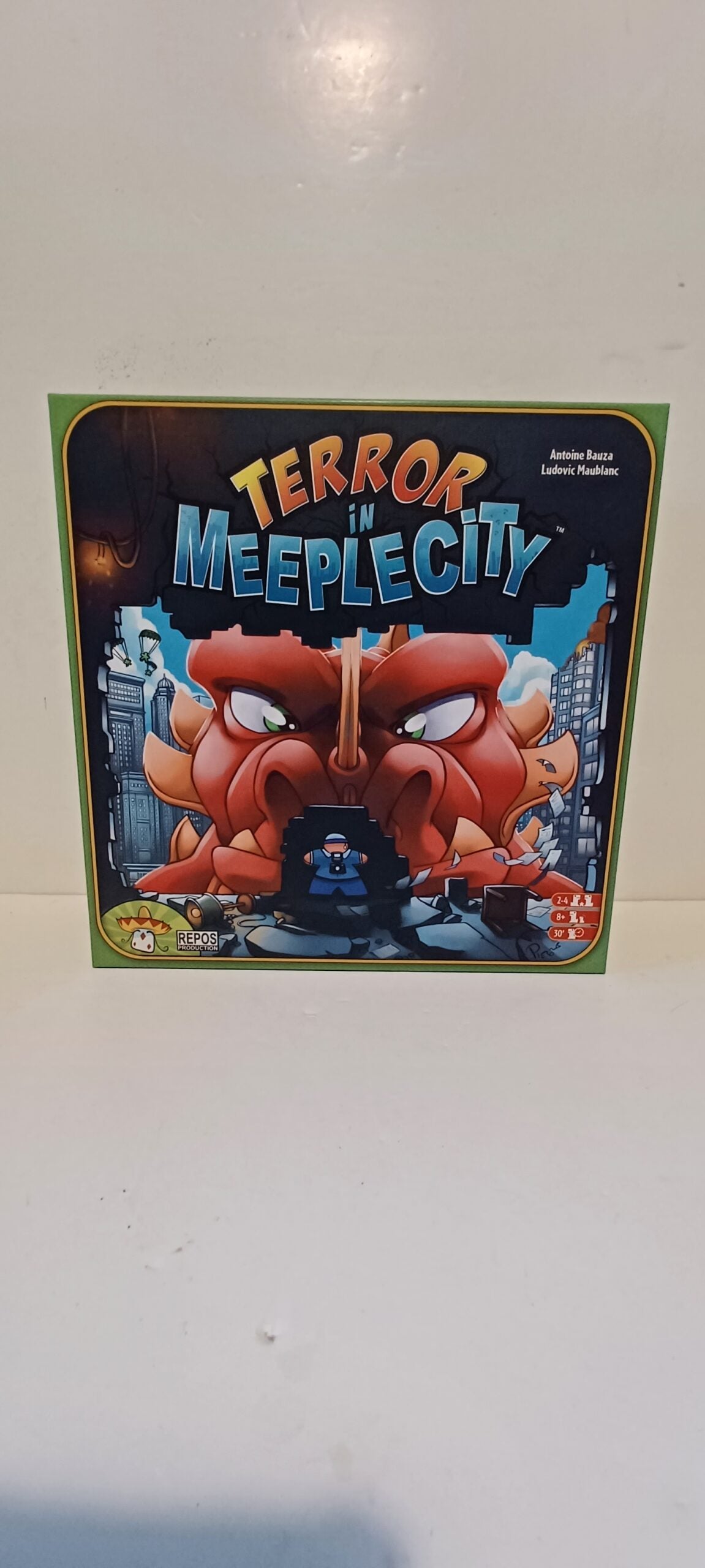 Terror in Meeple City | Board Game | AKA Rampage | Retail Condition | Antoine Bauza | Ludovic Maublanc | Repos Production image 0