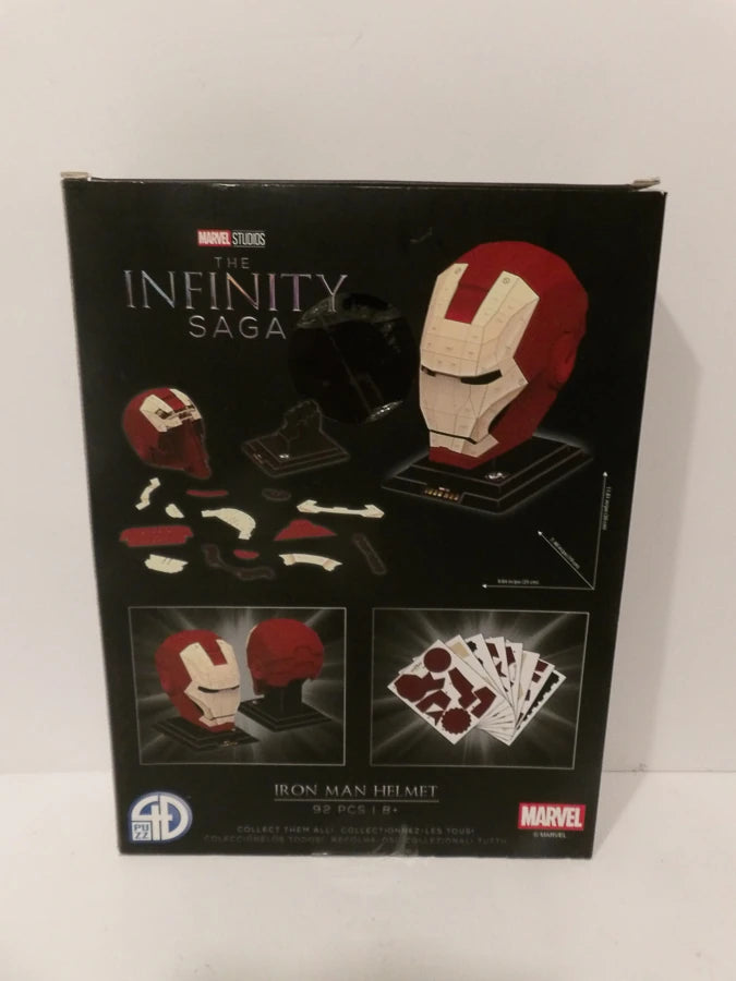 Marvel - Iron Man - Helmet 3D Jigsaw Puzzle - Brand New - Sealed image 1