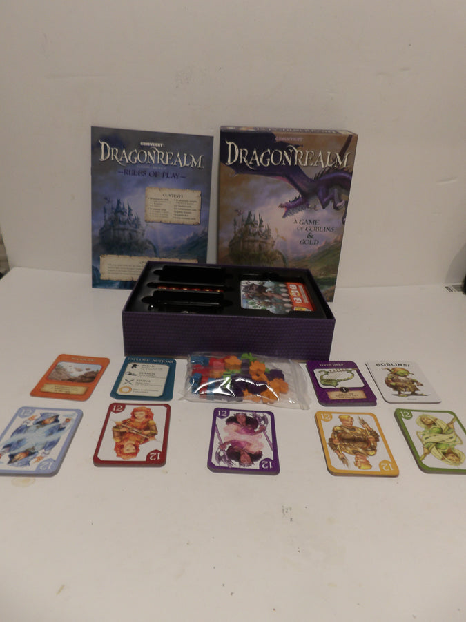 Dragonrealm | Gamewright | Fantasy Locations and Amass Treasure | 2019 - Retail Shelf Condition image 8