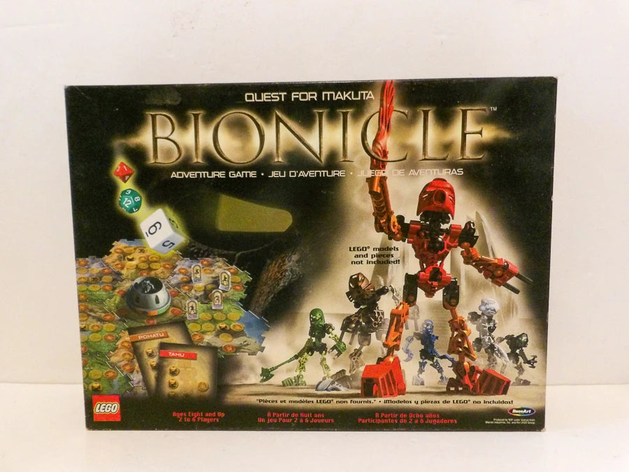 Lego - Bionicle - Board Game - Quest for Makuta Roseart - 31390 - 2001 - Great Condition image 0