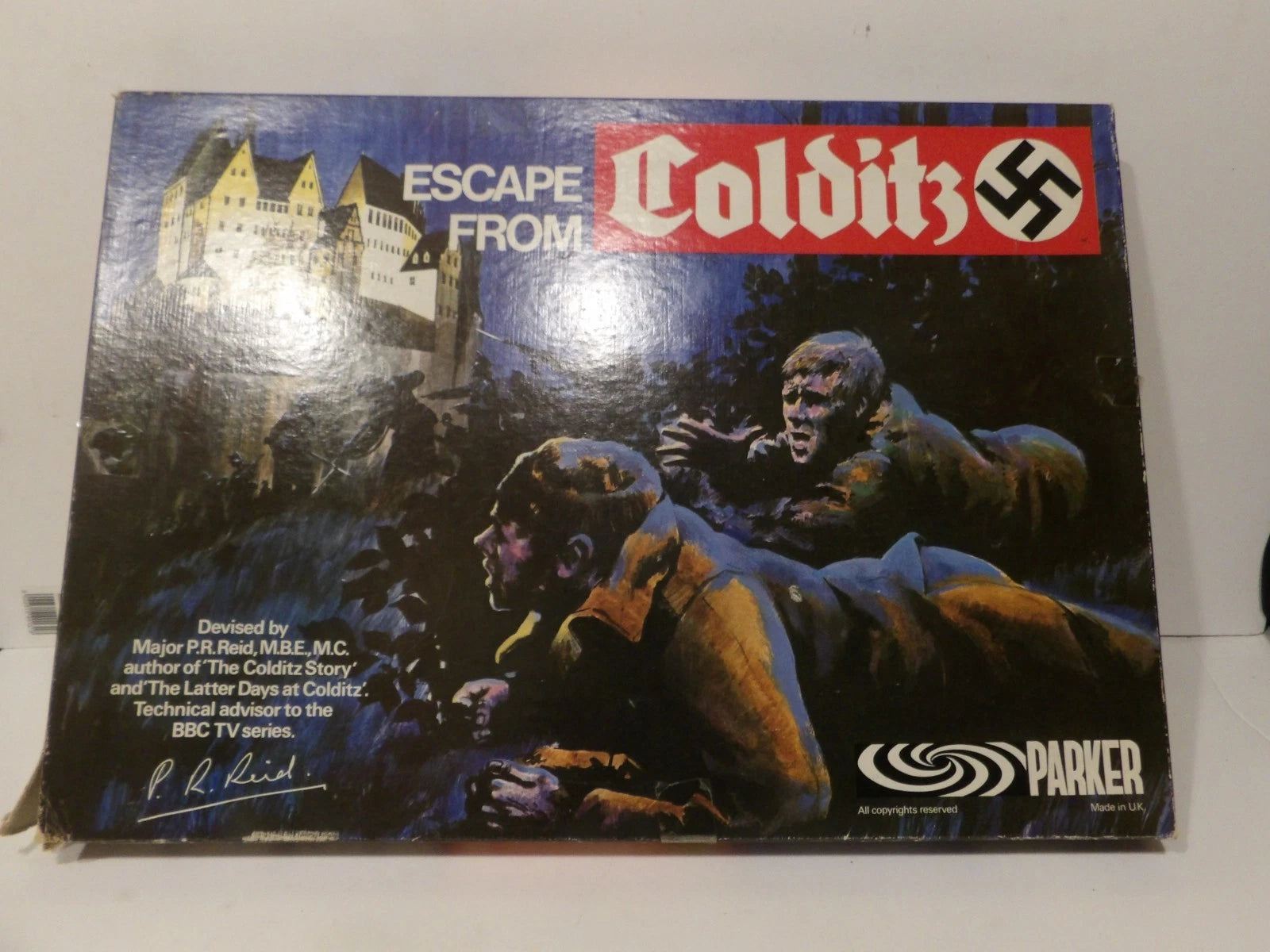 Escape From Colditz 1970's Strategy WW2 Vintage Parker Board Game image 6