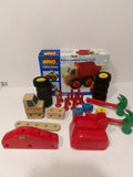 Vintage BRIO Builder System Dump Truck 34219 1998 & Loads More Parts image 0