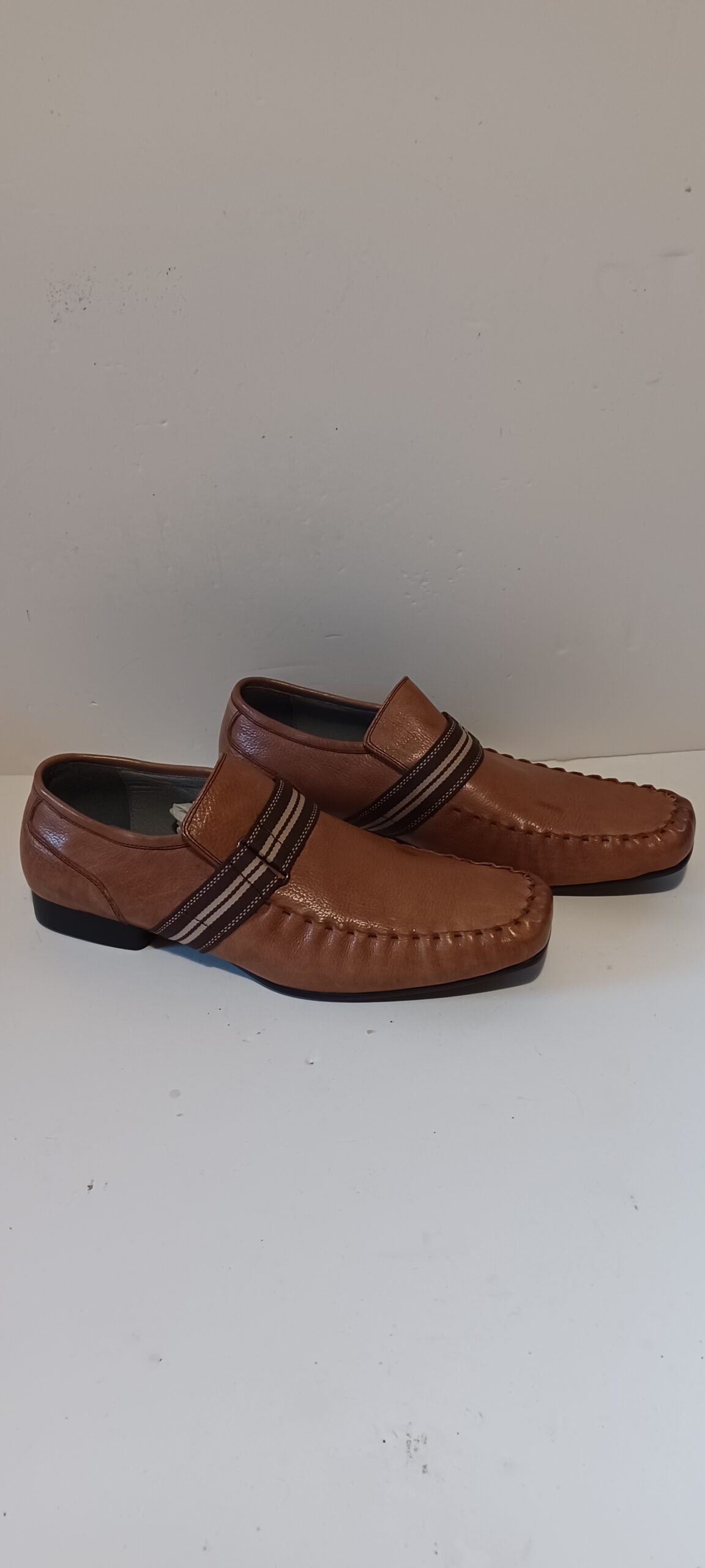 Front - Havana - Mens Shoes - Tan - Brand New image 6