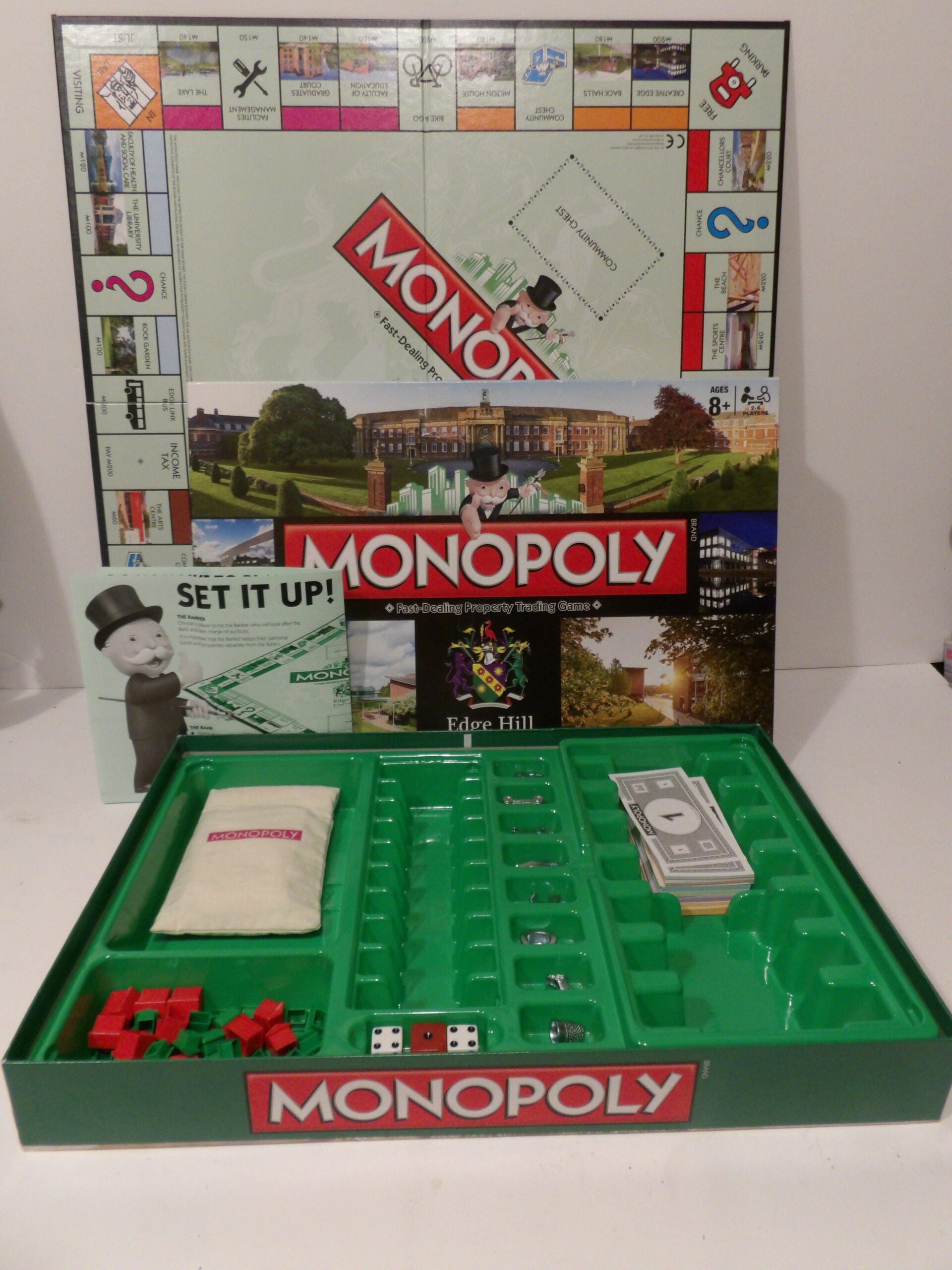 Monopoly Edge Hill University Limited Edition - Great Almost Unused Condition image 5