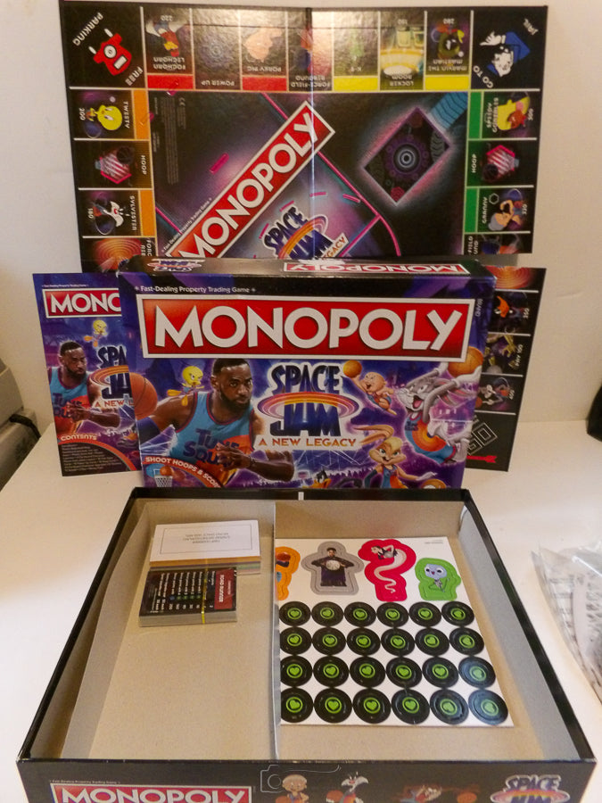 Monopoly - Space Jam - A New Legacy - 2021 - Hasbro - Great Condition image 5