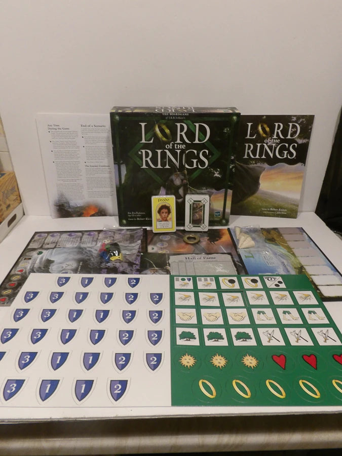 J.R.R Tolkien - Lord of The Rings - Parker - Hasbro - Board Game - Great Condition image 20