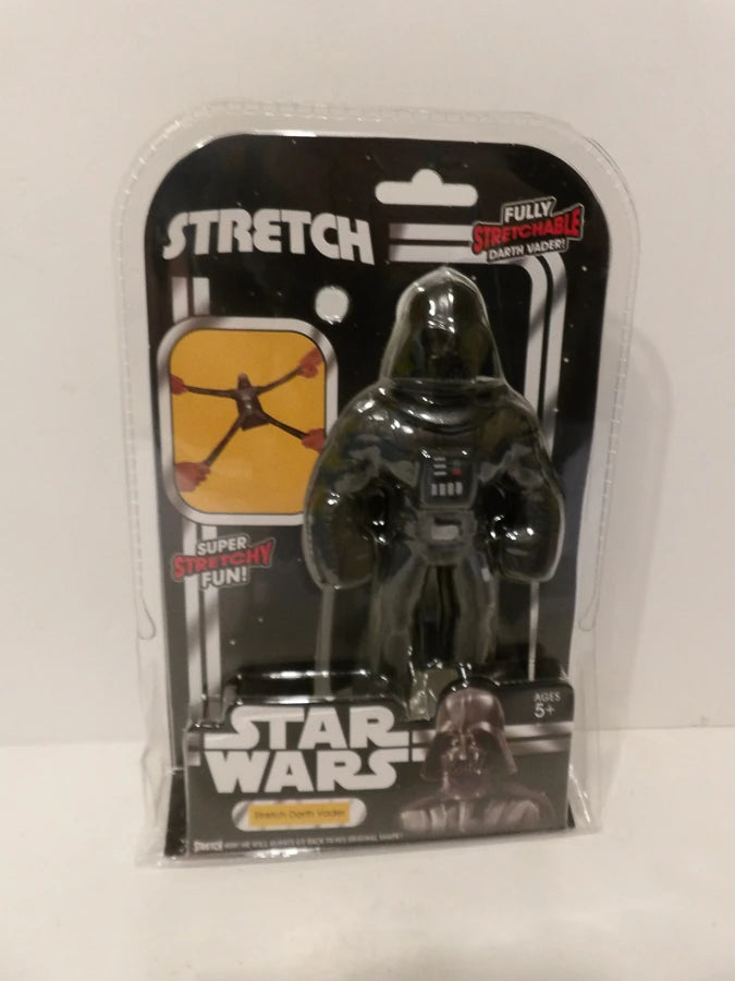 Stretch Mini Star Wars Darth Vader Action Figure - Brand New Sealed image 0