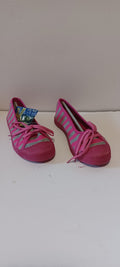 Hoyvoy - Textile - Fuchsia - Flat - Laced Up - Stripe - Brand New image